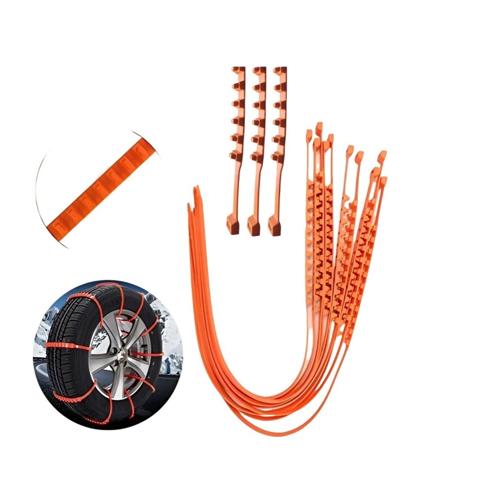 Zip GRIP Pro Car Universal Mini Plastic Winter Tyres wheels Snow Chains AntiSkid